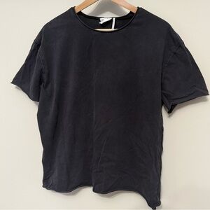 Urban Outfitters Out From Under Black Cotton Oversized T-Shirt